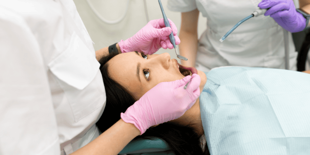Wisdom tooth removal procedure